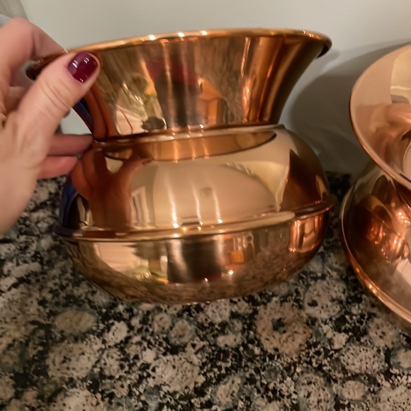 2 copper vintage vases - Picture 3 of 4